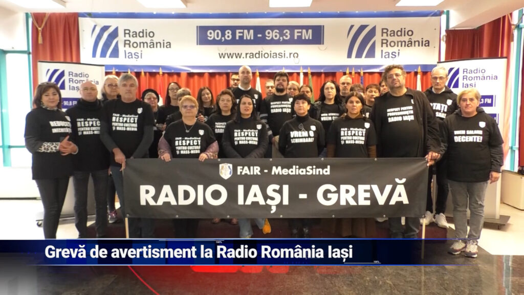 Greva de avertisment la Radio România Iași