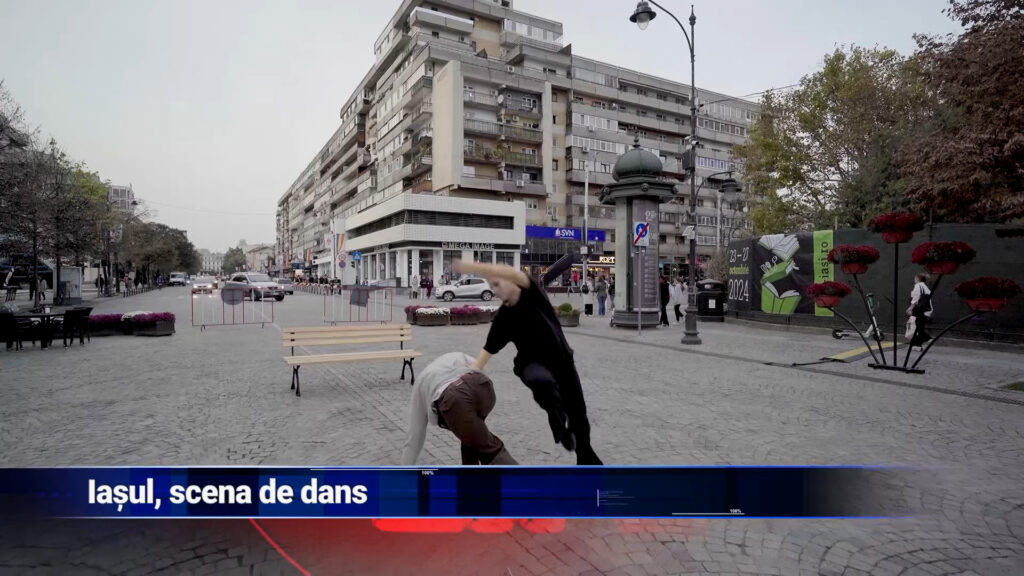Iașul, scenă de dans