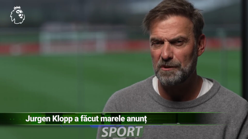 JURGEN KLOPP A FĂCUT MARELE ANUNȚ