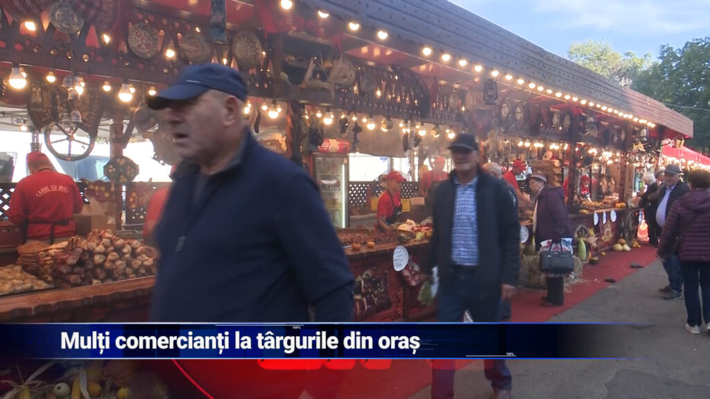 Multi comercianti la targurile din oras