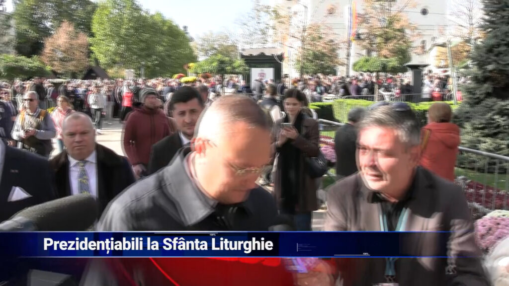 Preșidențiabili la Sfânta Liturghie