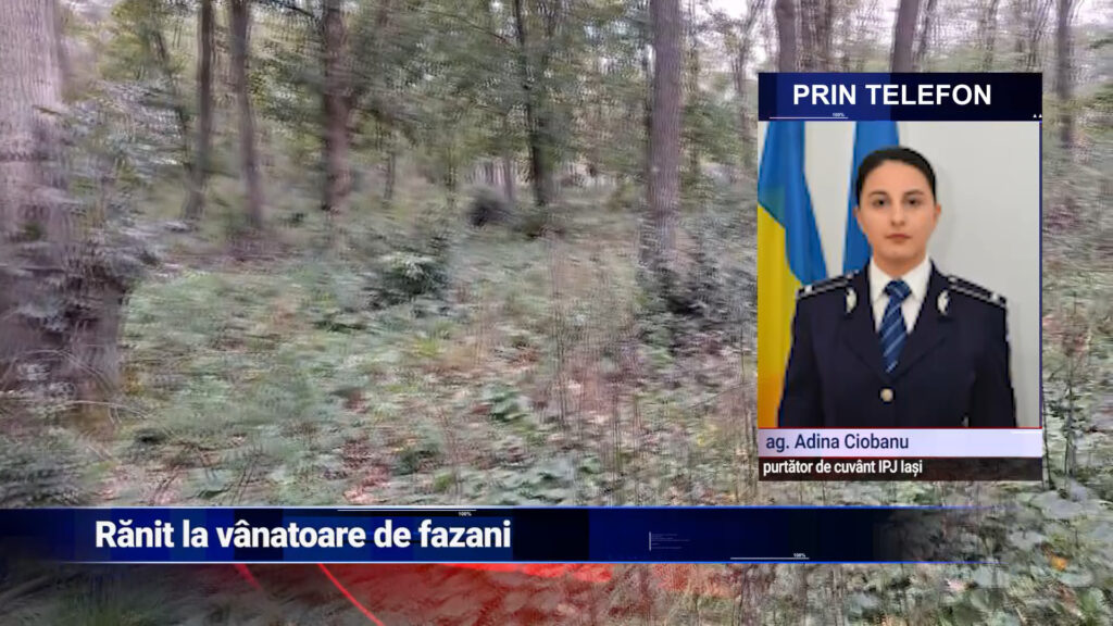 Rănit la vânătoare de fazani