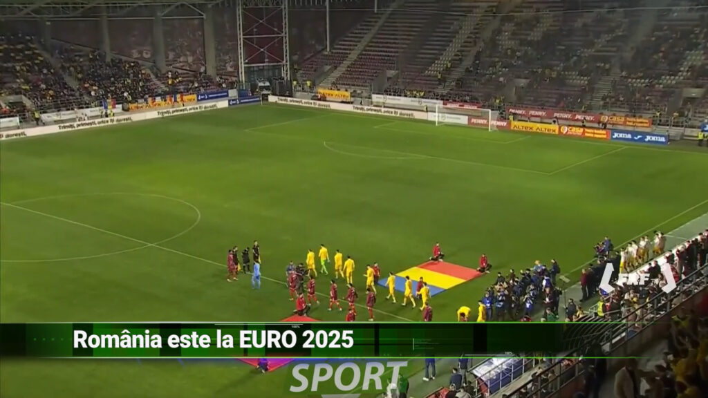 ROMÂNIA ESTE LA EURO 2025