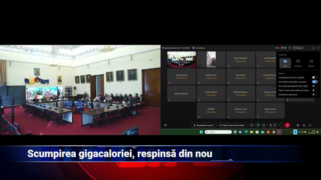 Scumpirea gigacaloriei, respinsă a treia oară