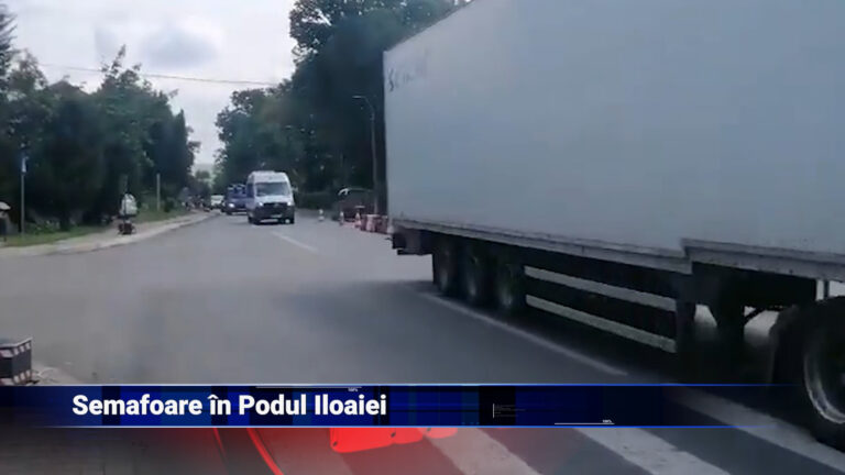 Semafoare în Podu Iloaiei