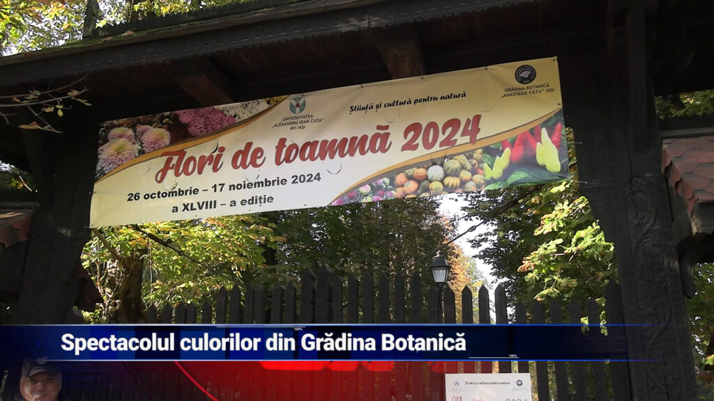 Spectacolul culorilor din Grădina Botanică
