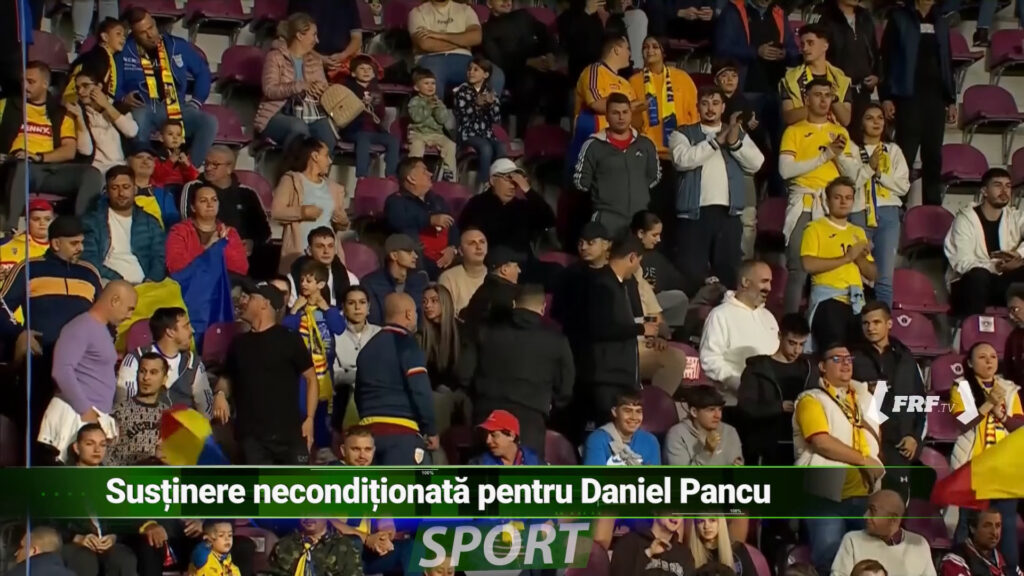 SPRIJIN NECONDICIONAT PENTRU DANIEL PANCU