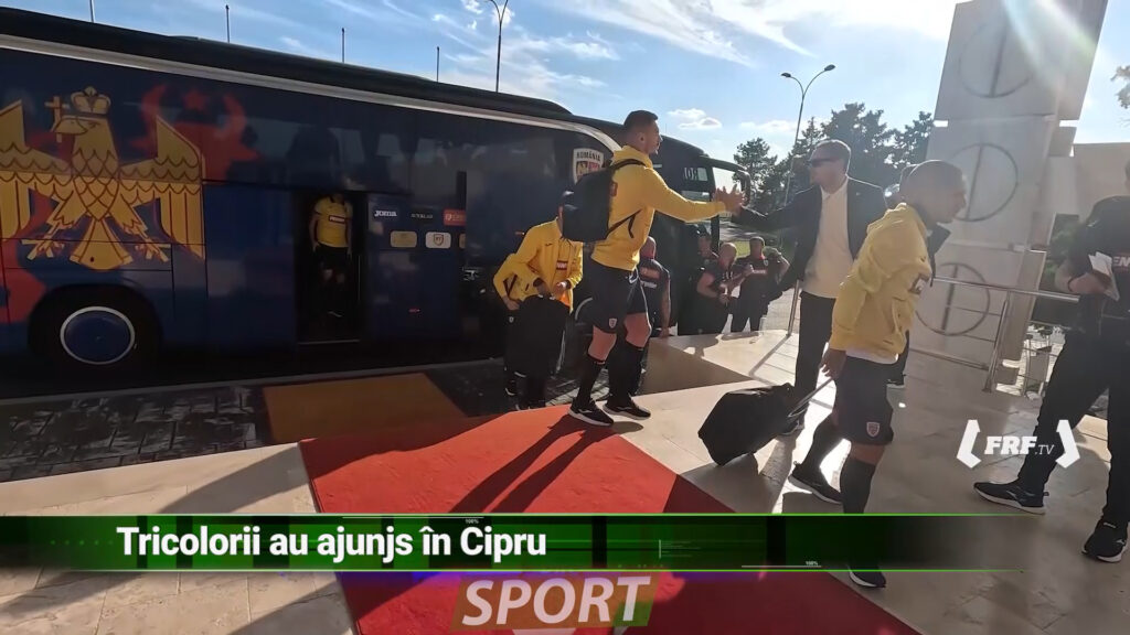 Tricolorii au ajuns în Cipru