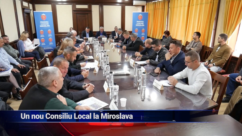 Un nou Consiliu Local la Miroslava