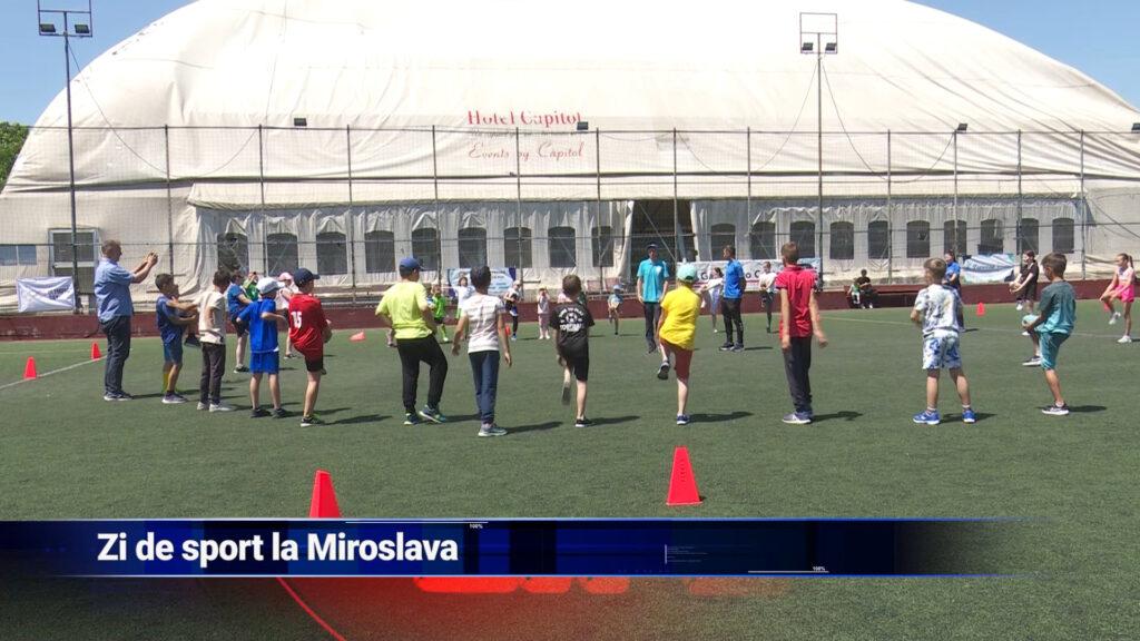 Zi de sport în Miroslava