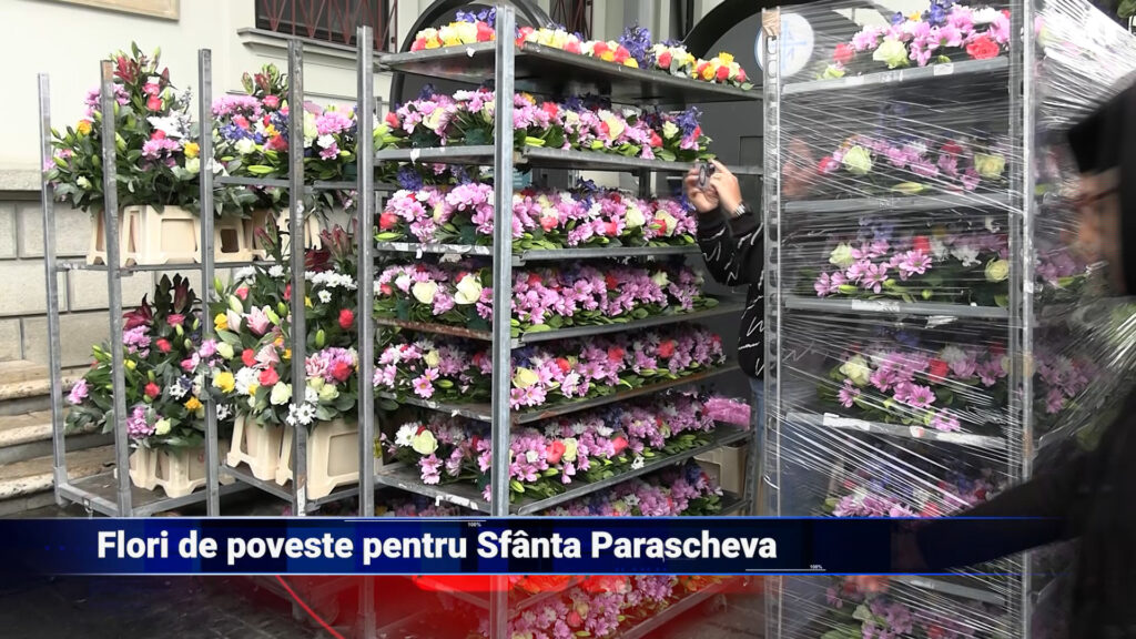 Flori de poveste pentru Sfânta Parascheva