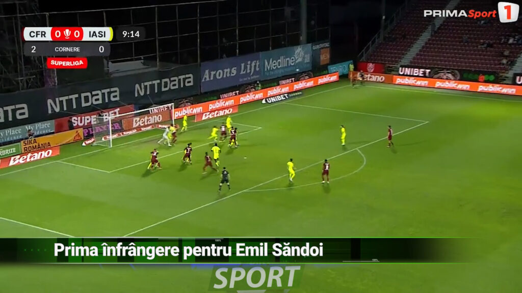 Prima înfrângere pentru Emil Săndoi