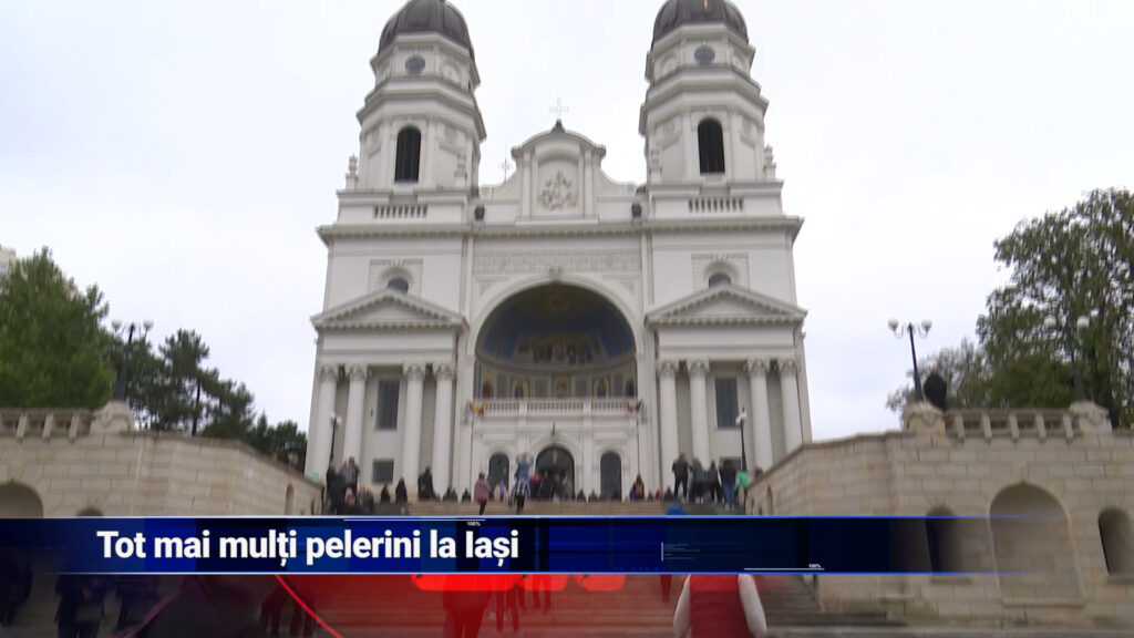 Tot mai mulți pelerini la Iași