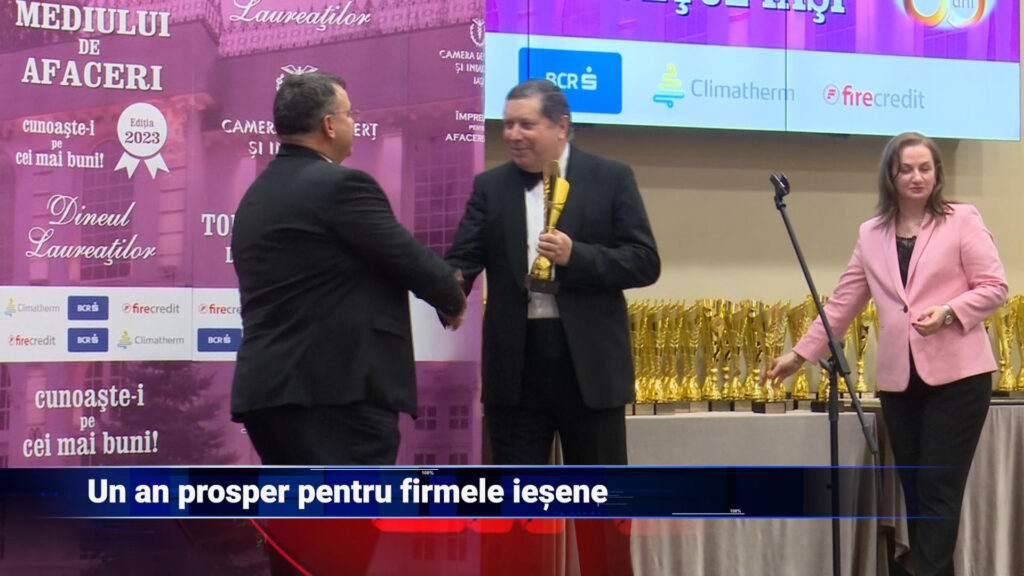Un an prosper pentru firmele ieșene