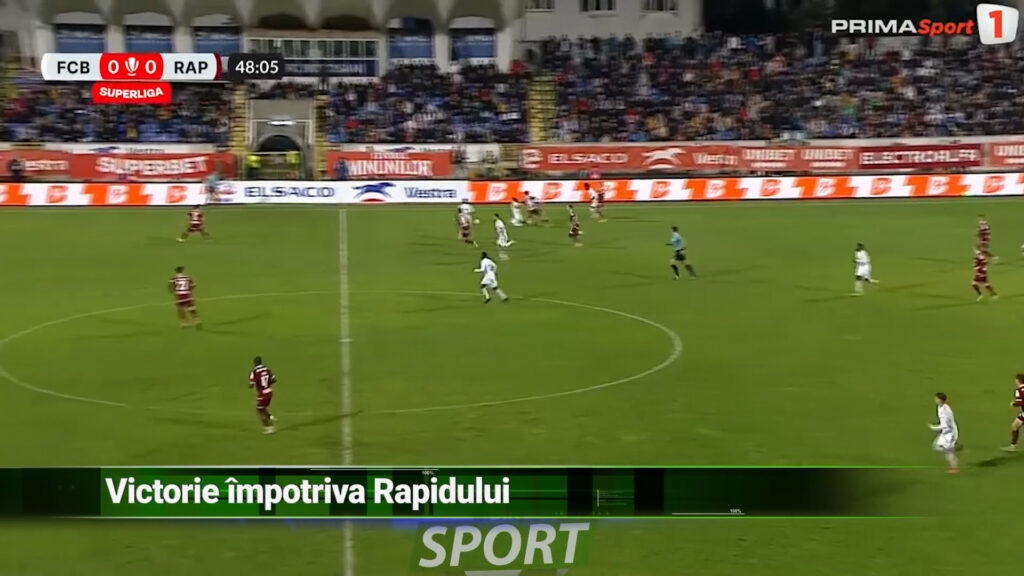 Victorie împotriva Rapidului