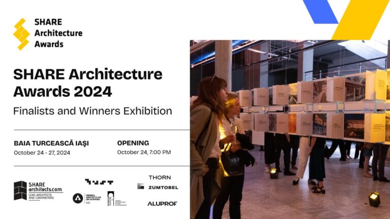 SHARE Architecture Awards 2024: Finalists and Winners Exhibition, la Baia Turcească