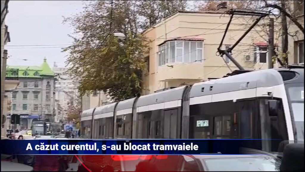 A căzut curentul, s-au blocat tramvaiele