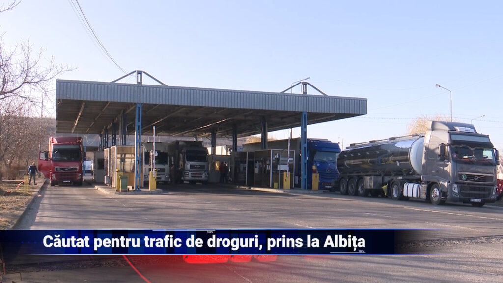 Căutat pentru trafic de droguri, prins la Albița