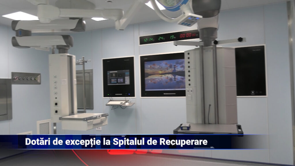 Dotări de excepție la Spitalul de Recuperare