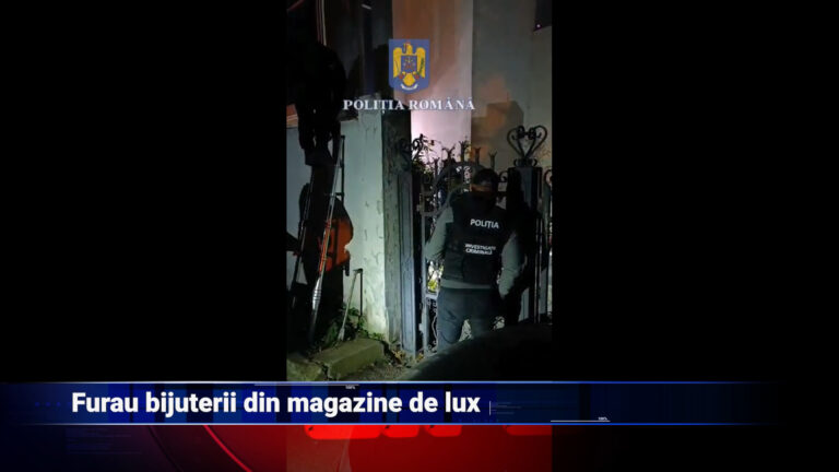 Furau bijuterii din magazine de lux