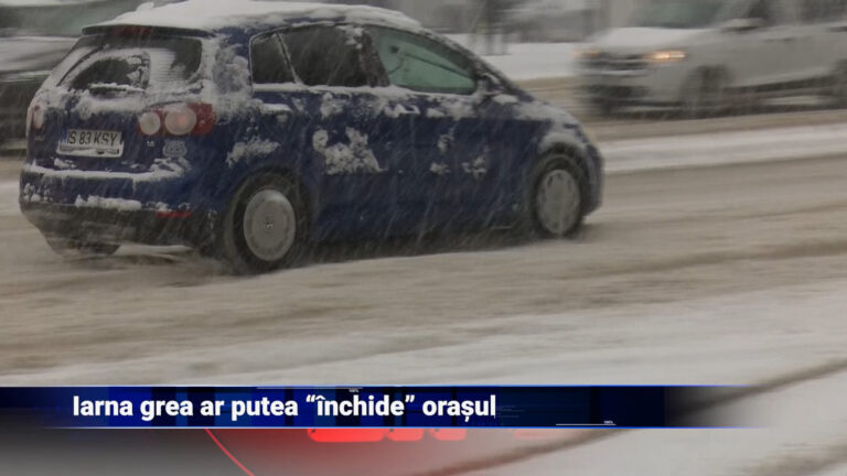 Iarna grea ar putea „închide” orașul