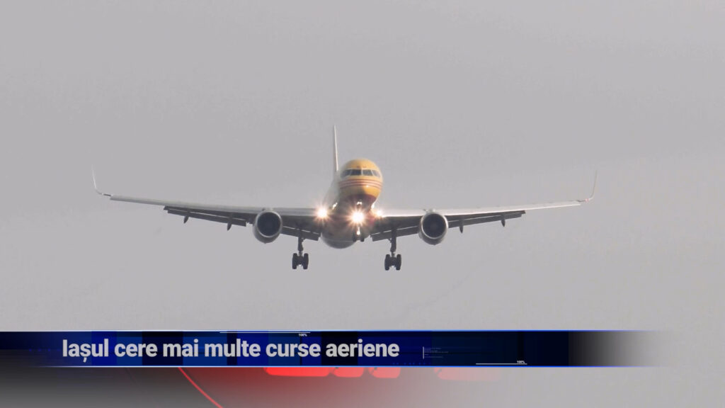 Iașul cere mai multe curse aeriene