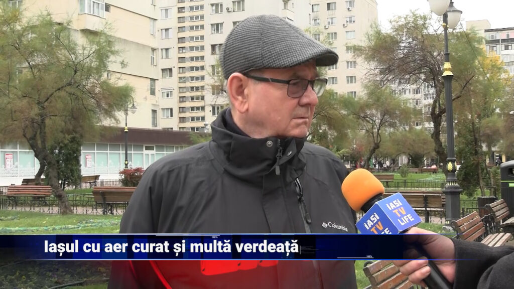 Iașul cu aer curat și multă verdeață