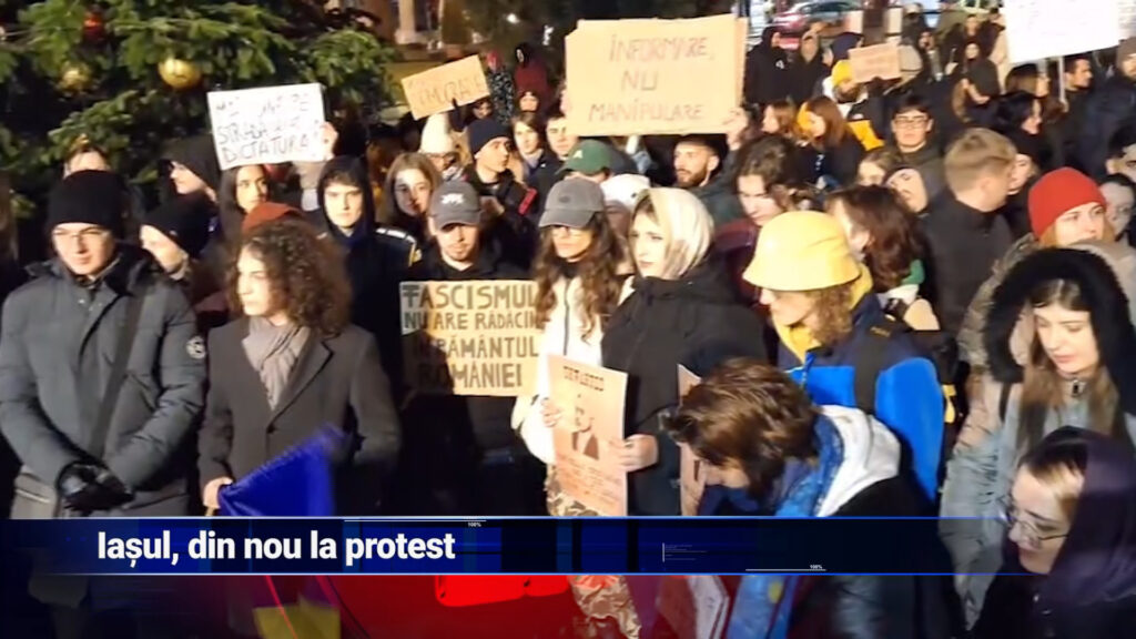IAȘUL, DIN NOU LA PROTEST