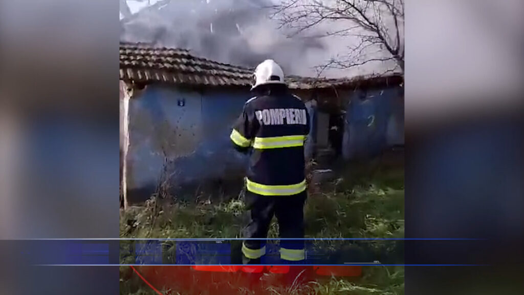 Incendiu cu final tragic