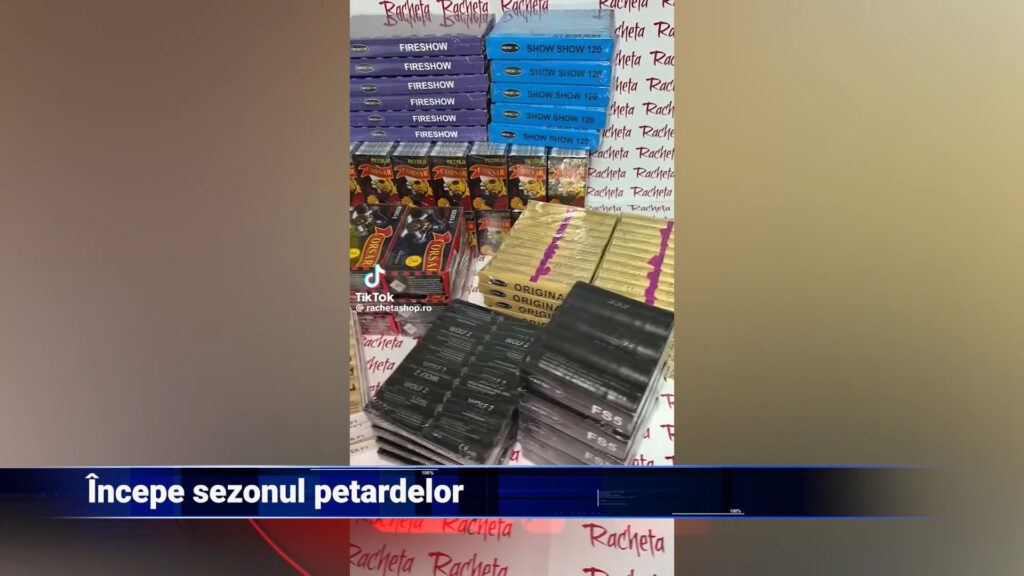 Începe sezonul petardelor