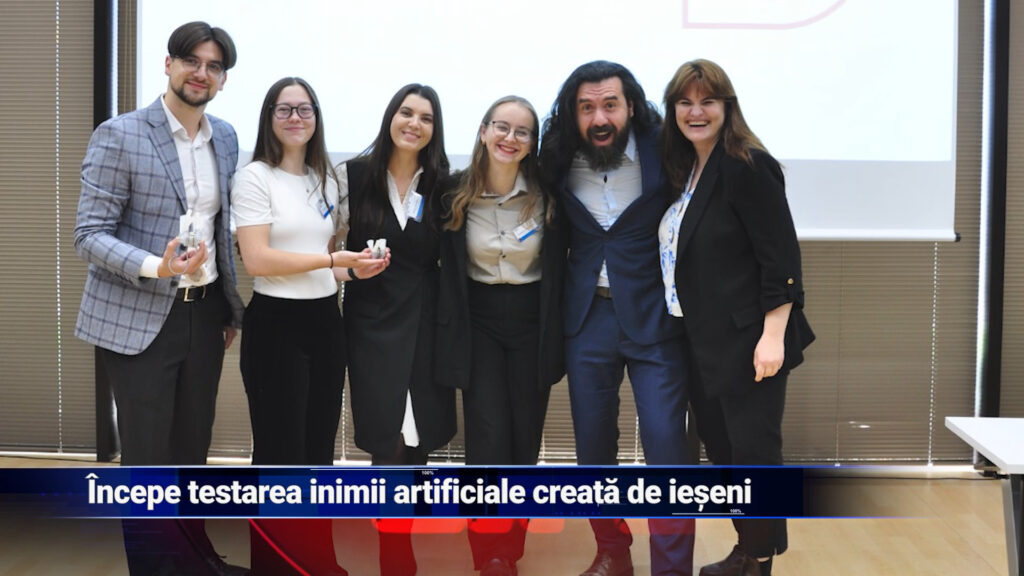 Începe testarea inimii artificiale create de ieșeni