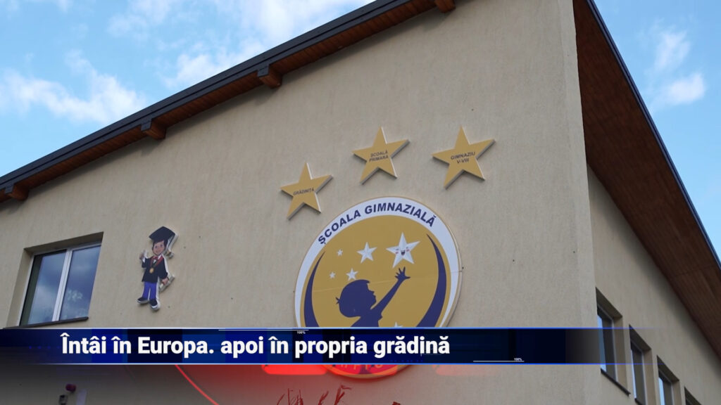 Întâi în Europa, apoi în propria grădină