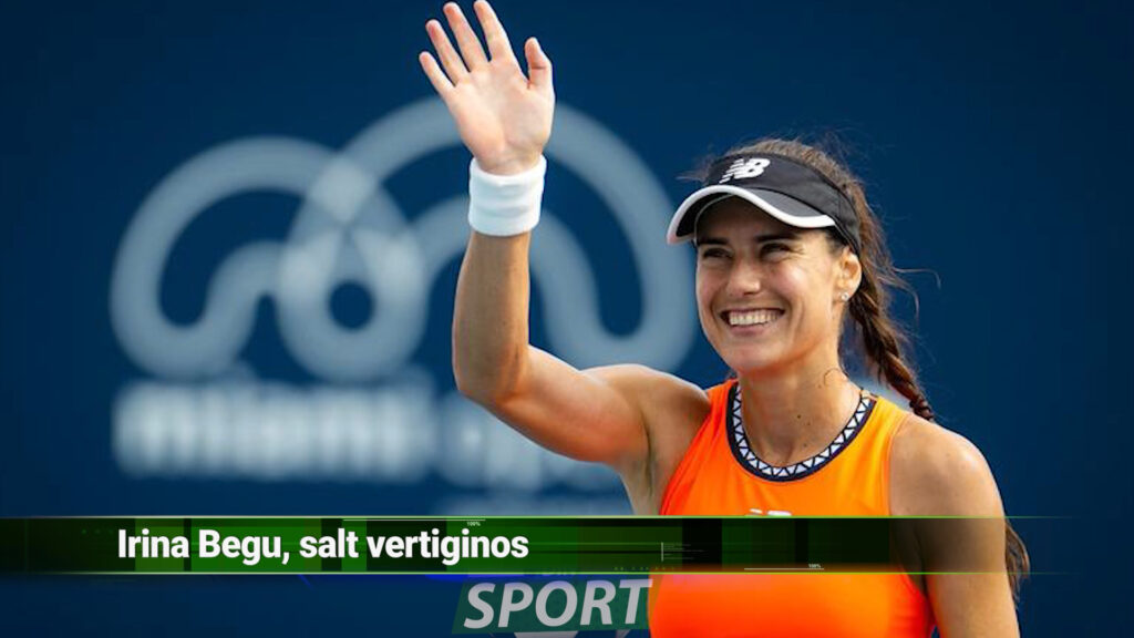 Irina Begu, salt vertiginos