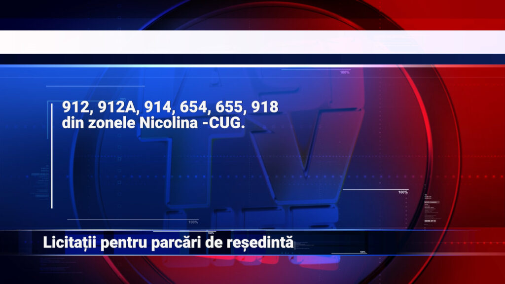 Licitații pentru parcări de reședință