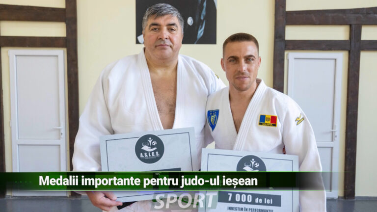 Medalii importante pentru judo-ul ieșean