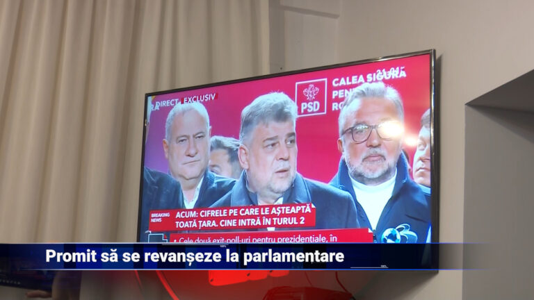 Promit să se revanșeze la parlamentare