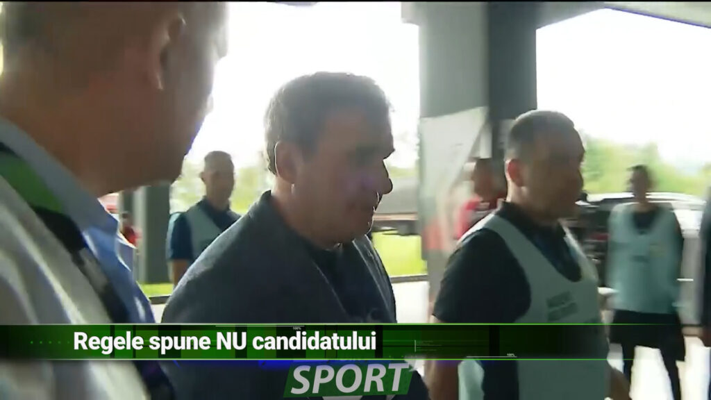 REGELE SPUNE NU CANDIDATULUI