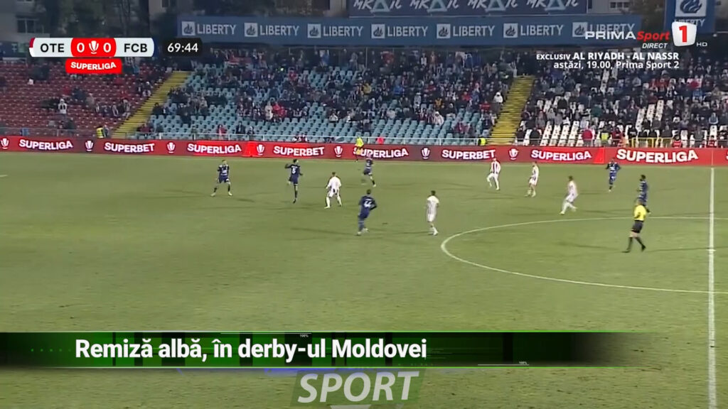 REMIZĂ ALBĂ, ÎN DERBY-UL MOLDOVEI