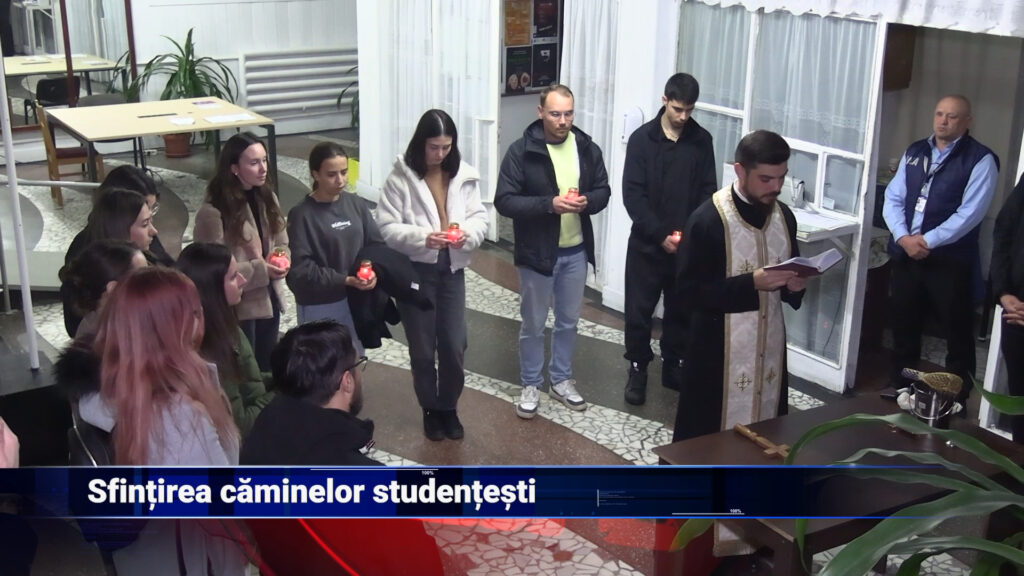 Sfințirea căminelor studențești