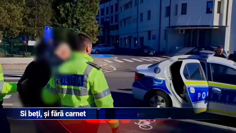 Și beți, și fără carnet