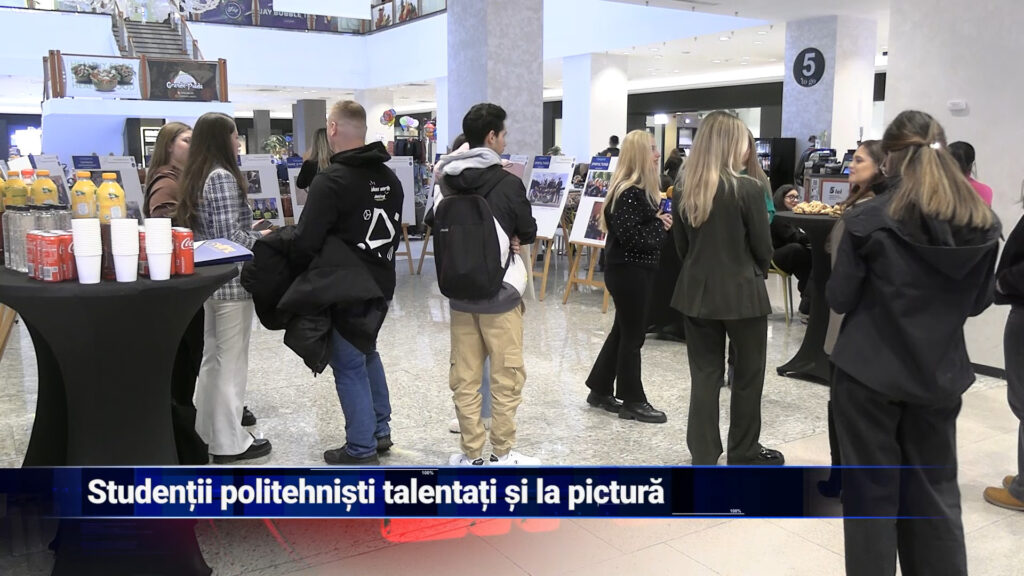 Studenții politehniști, talentați și la pictură