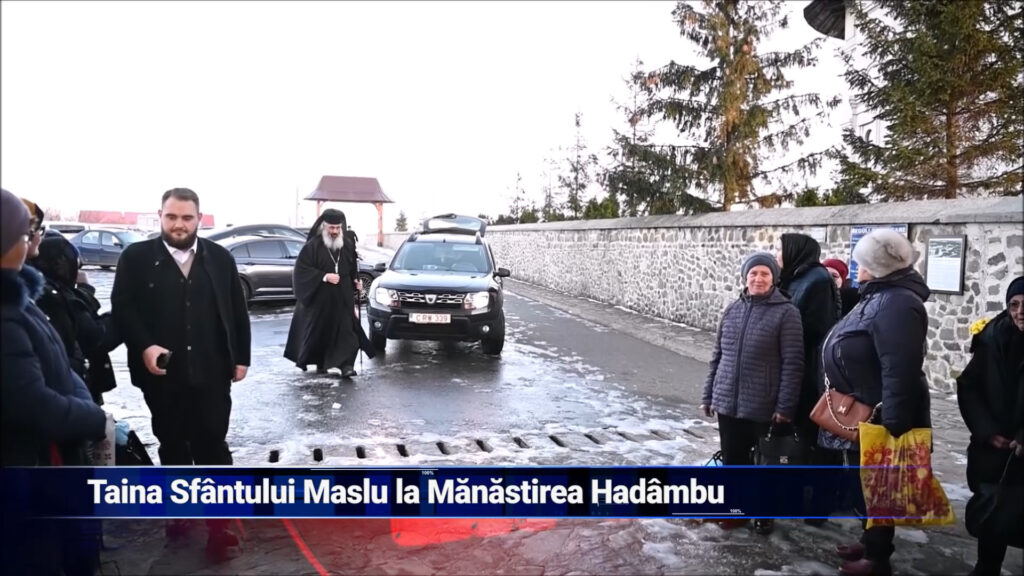 Taina Sfântului Maslu la Mănăstirea Hadâmbu