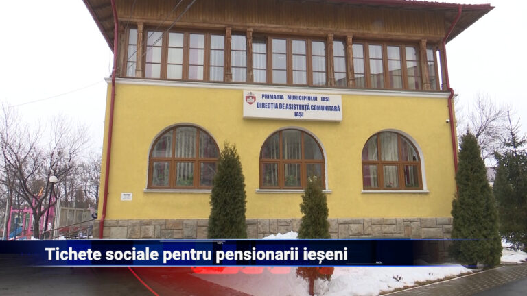 Tichete sociale pentru pensionarii ieșeni