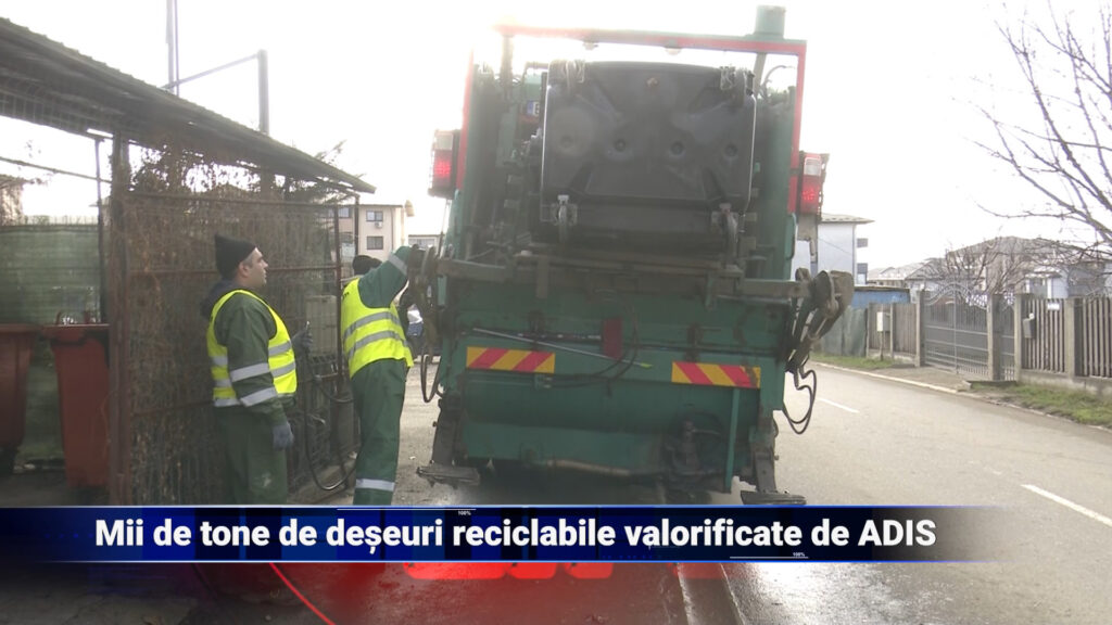 Mii de tone de deșeuri reciclabile valorificate de ADIS