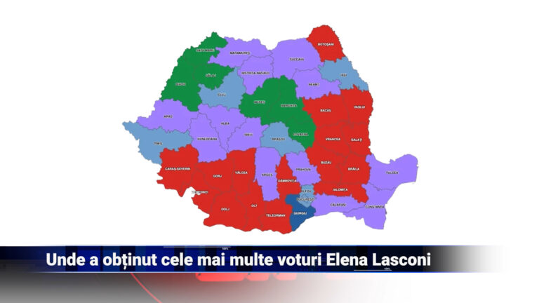 Unde a obținut cele mai multe voturi Elena Lasconi
