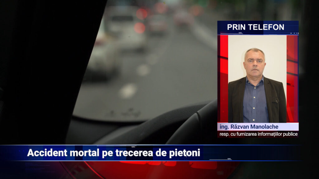 Accident mortal pe trecerea de pietoni