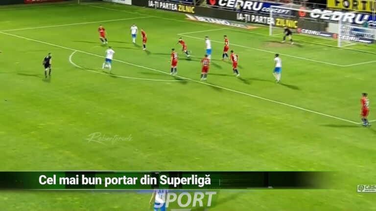 CEL MAI BUN PORTAR DIN SUPERLIGA