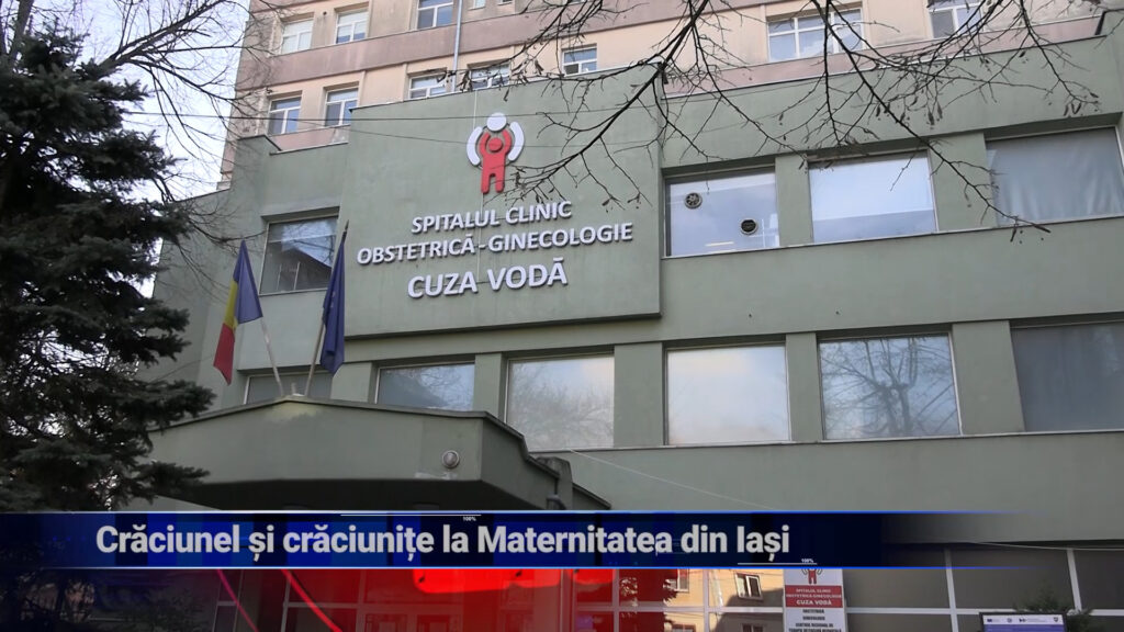 Crăciunel și crăciunițe la Maternitatea din Iași