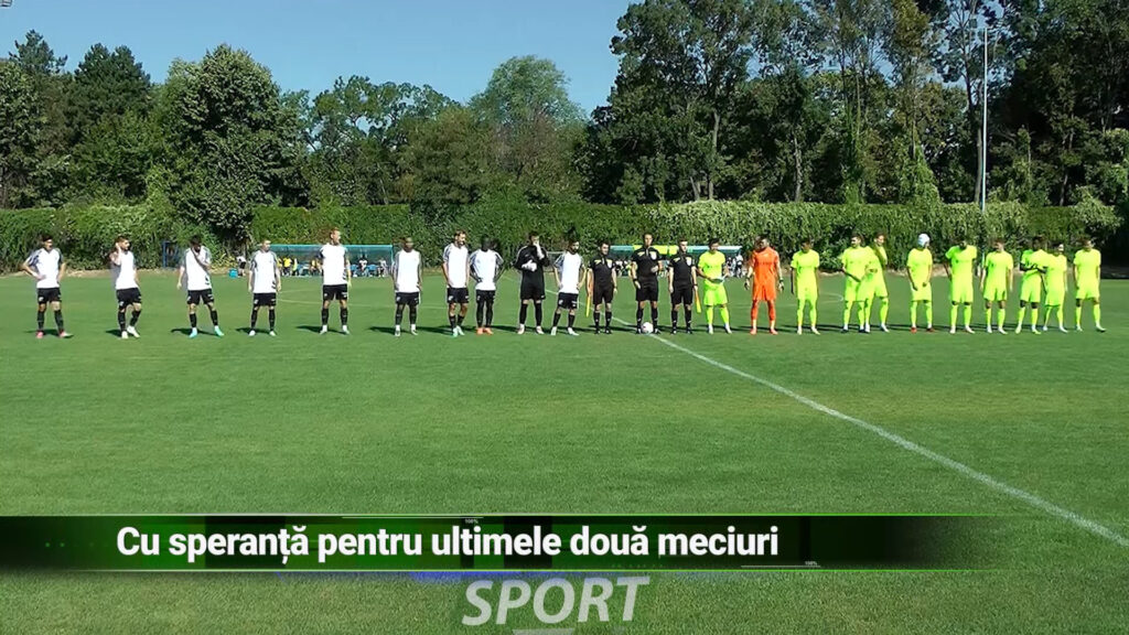 CU SPERANȚA PENTRU ULTIMELE DOUĂ MECIURI