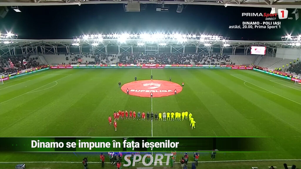 DINAMO SE IMPUNE ÎN FAȚA IEȘENILOR